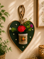 🌿❤️ Nature Bloom Heart Wall Accent ❤️🌿