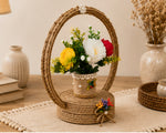 🌸 Heritage Bloom Rope Basket Centerpiece 🌸